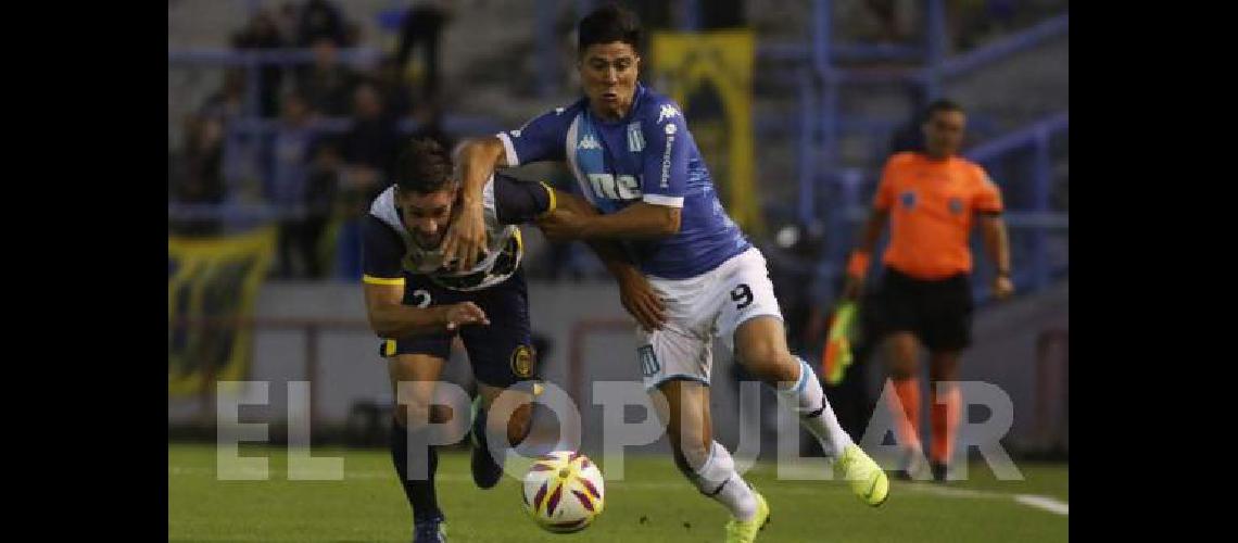 Racing y Rosario Central jugaron anoche en Mar del Plata 