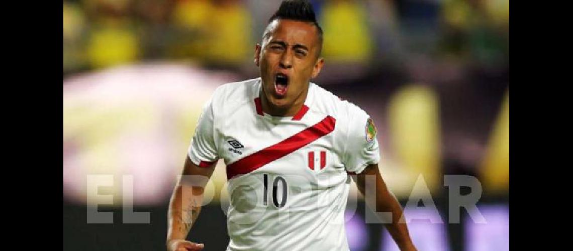 Christian Cueva jugarÃ en la Argentina 