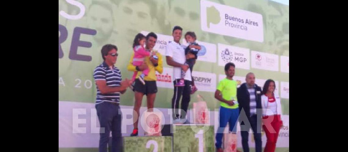 Podios en Mar del Plata y Laprida