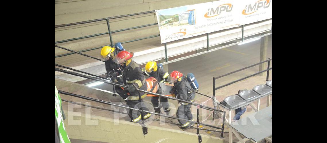 Simulacro de evacuacioacuten