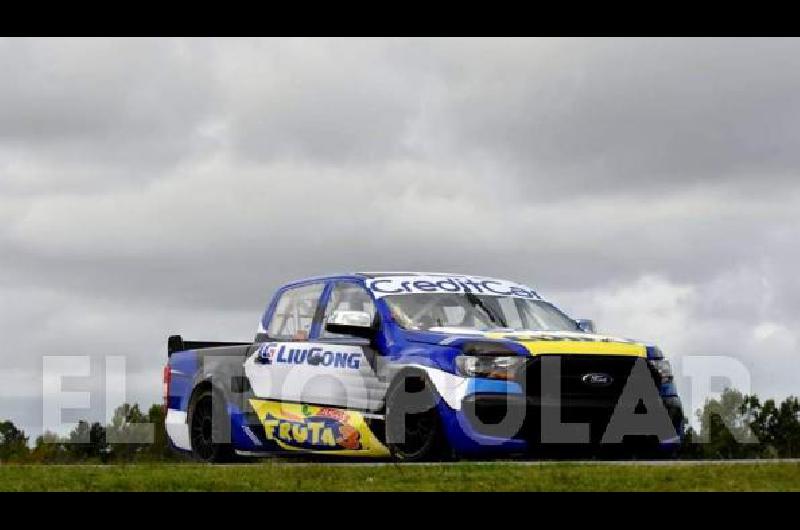 NicolÃ�s Pezzucchi se subiÃ³ al podio en la primera carrera del aÃ±o de las TC Pick Up 