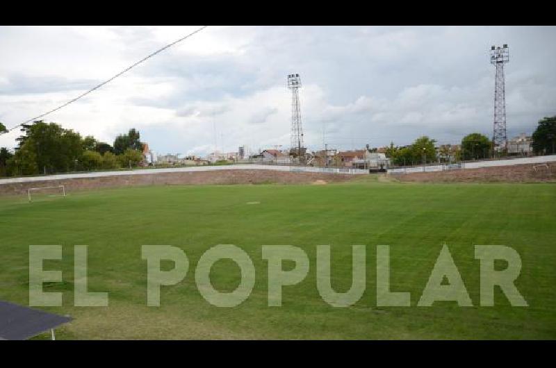 El estadio Parque Carlos Guerrero se encuentra en condiciones para recibir a las reservas de River y Boca 