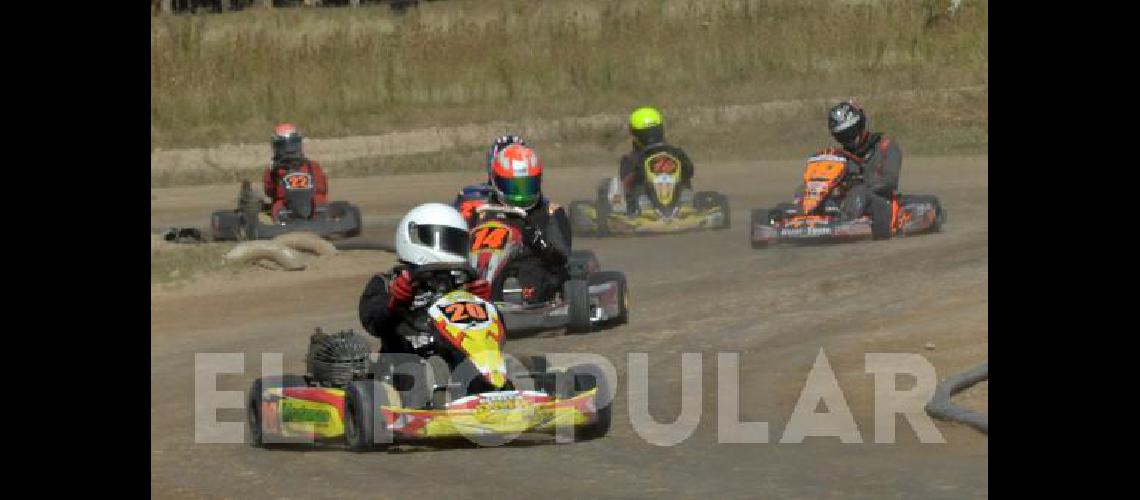 AgustÃ­n Tambascio (NÂº 20) viene de ganar la segunda fecha de Directo 125 RF en Laprida con invitado 