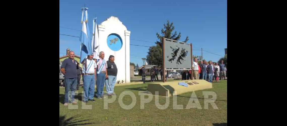 Se llevÃ³ a cabo ayer el acto central para conmemorar el DÃ­a del Veterano y los CaÃ­dos en Malvinas 