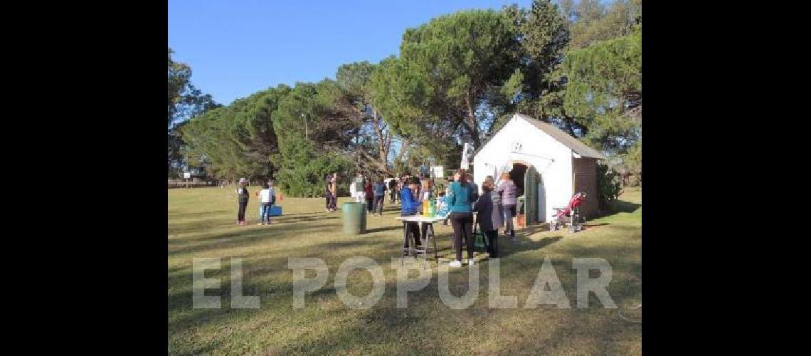 Los grupos de equinoterapia de La Madrid y Daireaux compartieron una jornada 