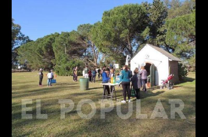 Los grupos de equinoterapia de La Madrid y Daireaux compartieron una jornada 