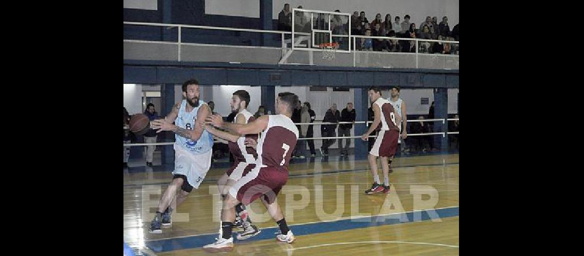 Leandro Mateo fue una de las grandes figuras del equipo de la ABO ante Tandil 