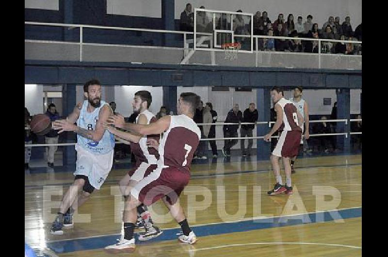 Leandro Mateo fue una de las grandes figuras del equipo de la ABO ante Tandil 