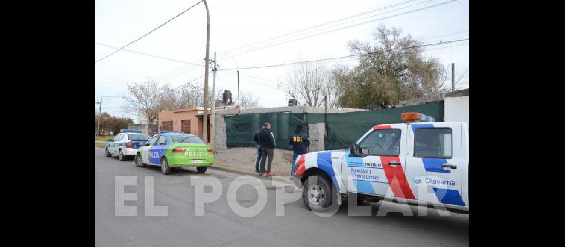 Uno de los allanamientos fue en un domicilio a unos 200 metros de donde ocurriÃ³ el robo 