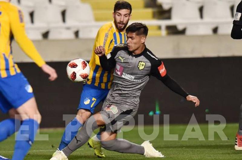 Facundo GarcÃ­a jugÃ³ en el AEK Larnaca 