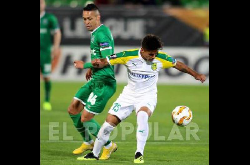 Facundo GarcÃ­a jugÃ³ toda la temporada en el AEK Larnaca de la primera divisiÃ³n de Chipre 