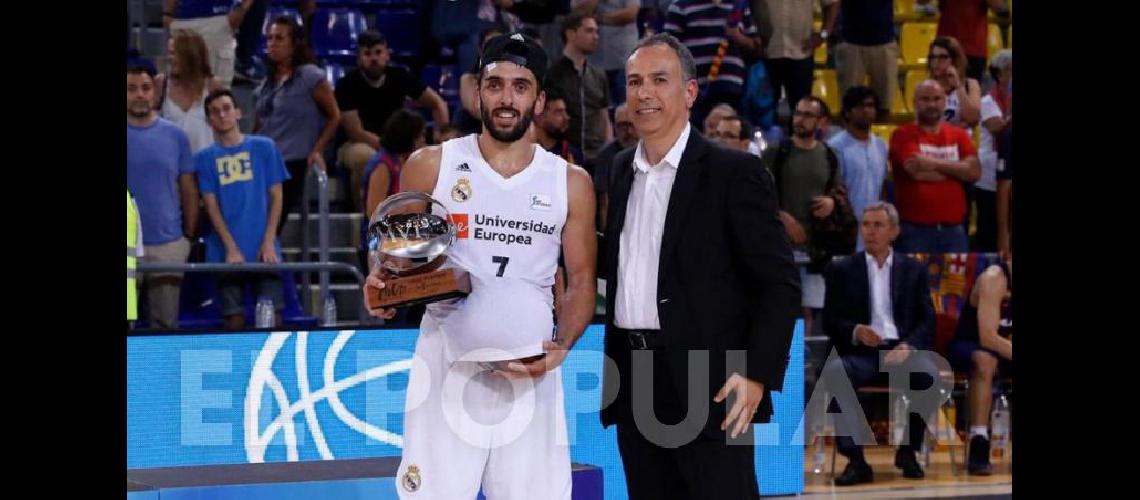 Campazzo campeoacuten y MVP