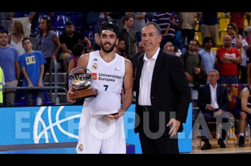 Campazzo campeoacuten y MVP