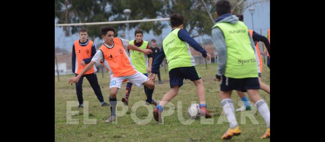 El equipo Sub 13 tuvo su primera prÃctica en el Parque Avellaneda 