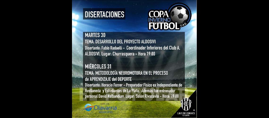 Disertaciones en la Copa