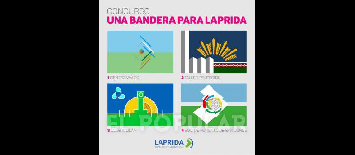 Una bandera para Laprida- los vecinos pueden votar por las finalistas