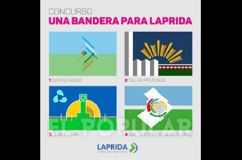 Una bandera para Laprida- los vecinos pueden votar por las finalistas