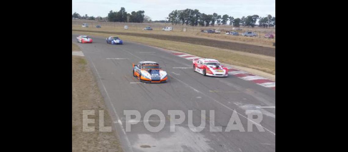 Largada del TSS en el AutÃ³dromo Hermanos Emiliozzi Sin inconvenientes DamiÃ�n Covatti se llevÃ³ la 