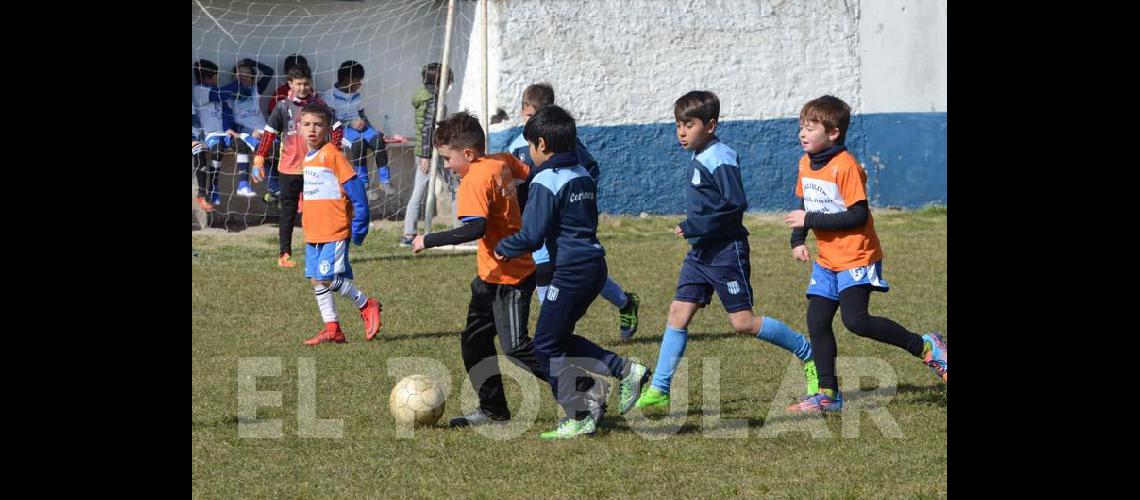 Los chicos jugaron en Sierra Chica