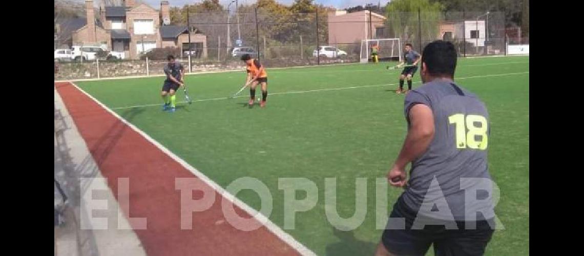 Los mayores se entrenaron en Tandil 