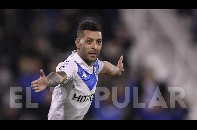 Lucas Janson celebra su gol VÃ©lez venciÃ³ 1 a 0 a AtlÃ©tico TucumÃn 