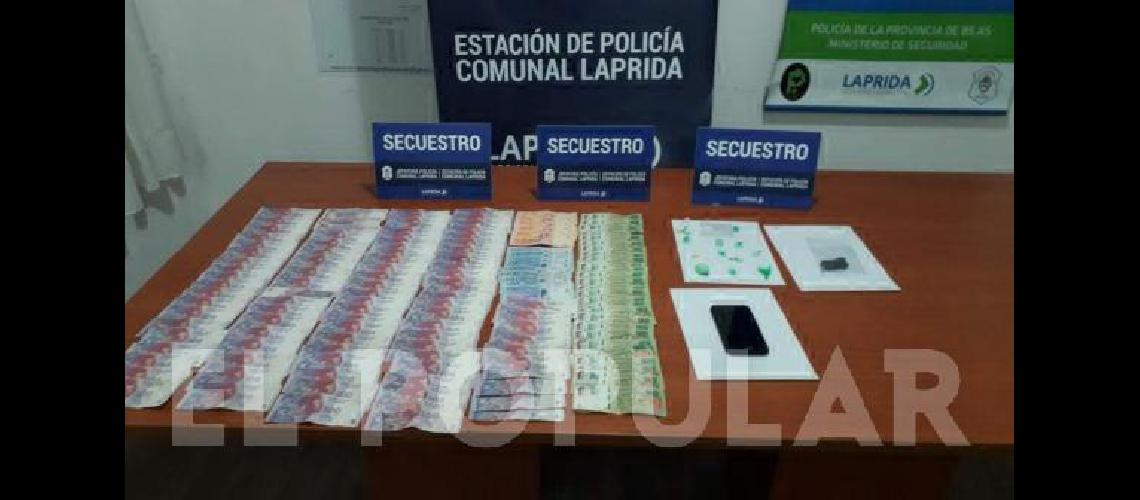 En un allanamiento en Laprida incautaron 18 gramos de cocaÃ­na 