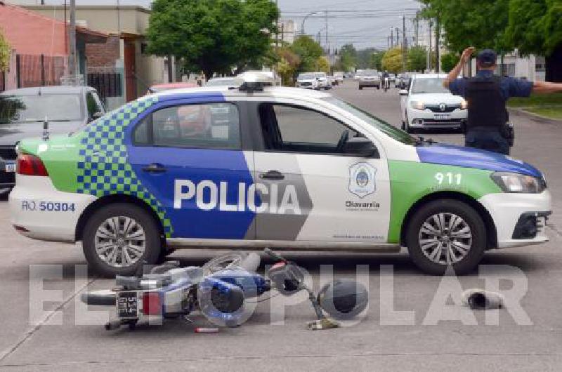 El choque ocurriÃ³ en Hornos y Laprida 