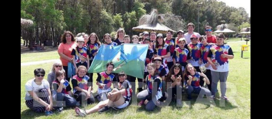 Visita turiacutestica de alumnos primarios de Sierras Bayas a la ciudad de Laprida