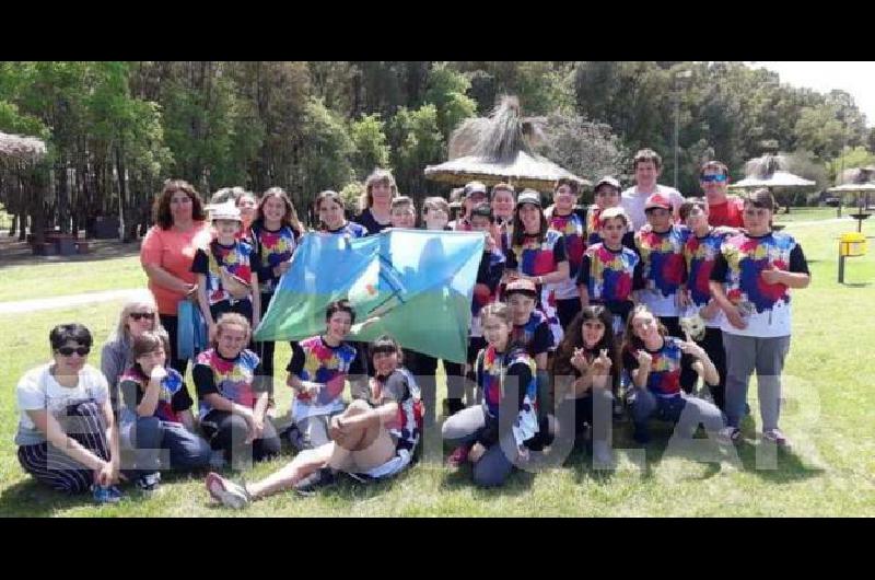 Visita turiacutestica de alumnos primarios de Sierras Bayas a la ciudad de Laprida