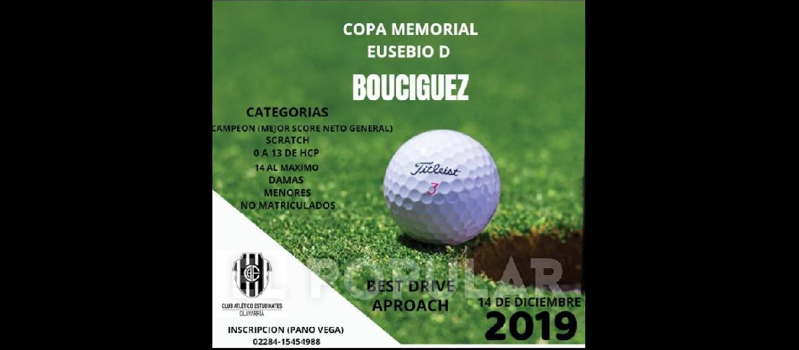 Llega la Copa Memorial <br> Eusebio D Bouciguez