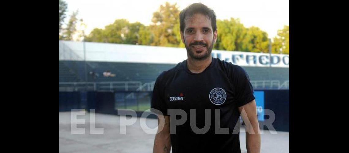 MatÃ­as Abelairas cuando entrenaba con Independiente Rivadavia de Mendoza Foto- Archivo