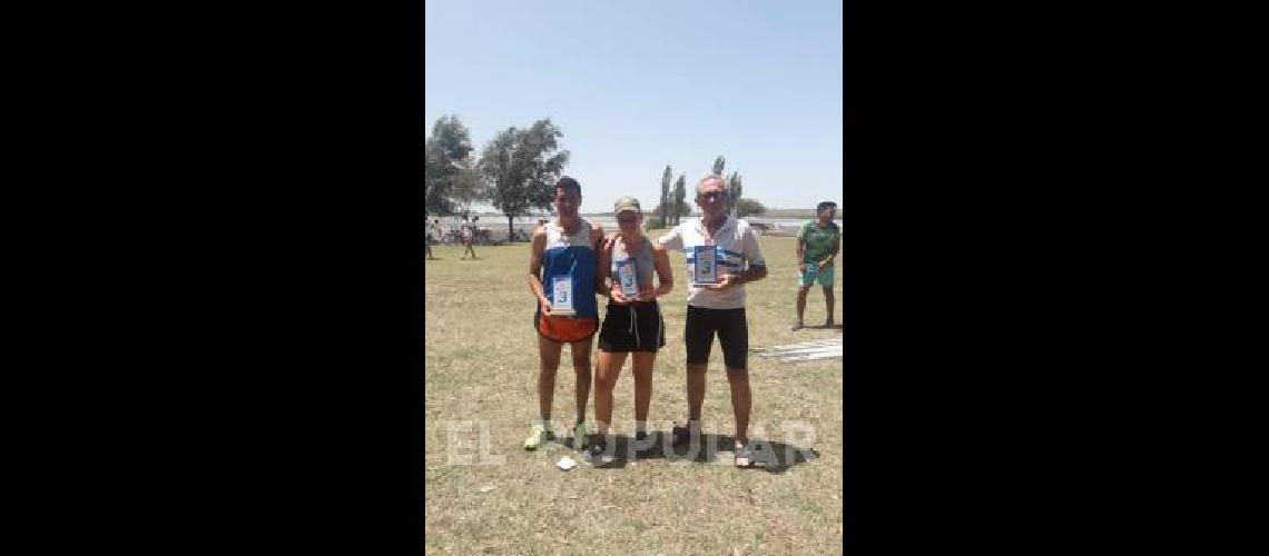 Competidores lamatritenses se presentaron en el triatlÃ³n de Laprida 