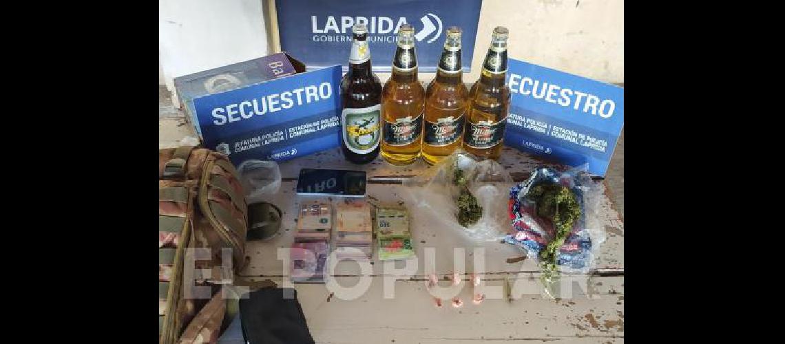 El procedimiento fue realizado por personal de la PolicÃ­a Comunal Laprida 