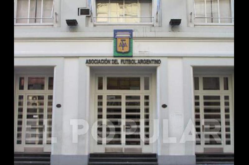 El edificio de la AFA hoy no puede ser utilizado para las reuniones 