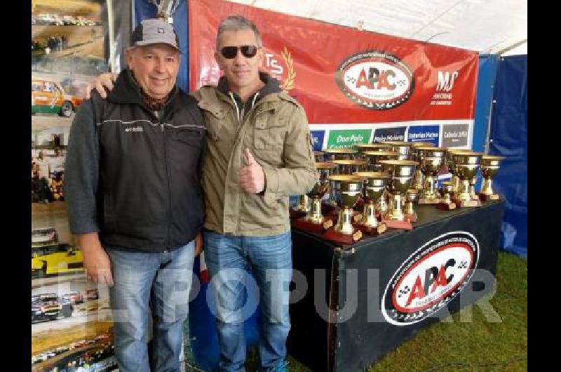 El titular de APAC Edgardo FernÃ�ndez y Lionel Ugalde bicampeÃ³n de la categorÃ­a 