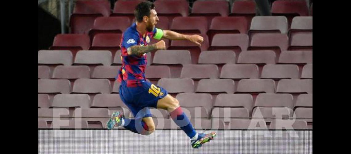 El crack rosarino Lionel Messi jugÃ³ ayer en gran nivel 