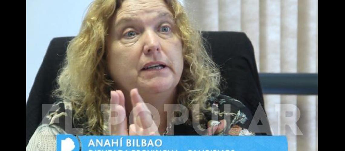 La diputada provincial lapridense AnahÃ­ Bilbao (Cambiemos) calificÃ³ de torpeza e irresponsabilidad a las expresiones de Carlos Bianco referidas a la situaciÃ³n del brote de Covid en Laprida 