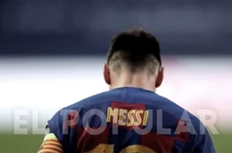 Messi se muestra en rebeldiacutea