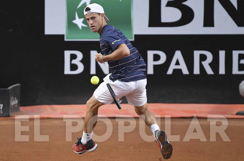 Schwartzman no pudo con Djokovic en su primera final