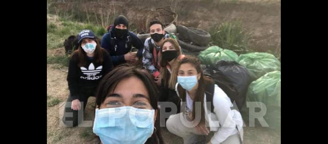 El grupo estÃ integrado por chicos y chicas de La Madrid que aprovechan la pandemia para recorrer distintos lugares de La Madrid 