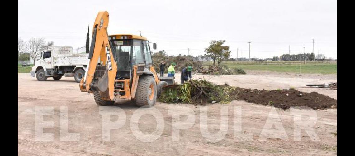 La playa funciona con buen despliegue desde hace una semana 