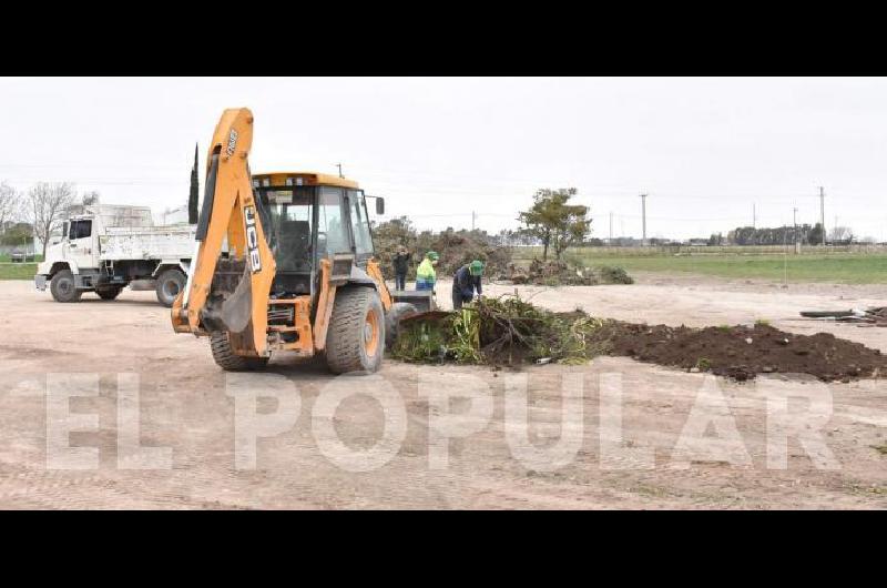 La playa funciona con buen despliegue desde hace una semana 