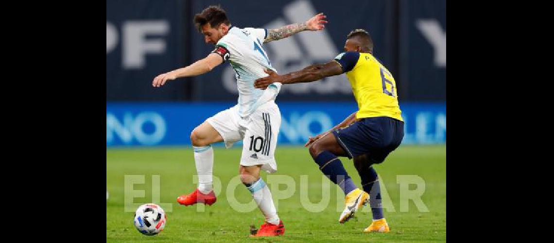 Lionel Messi marcÃ³ el gol en la victoria de la Argentina en La Bombonera 