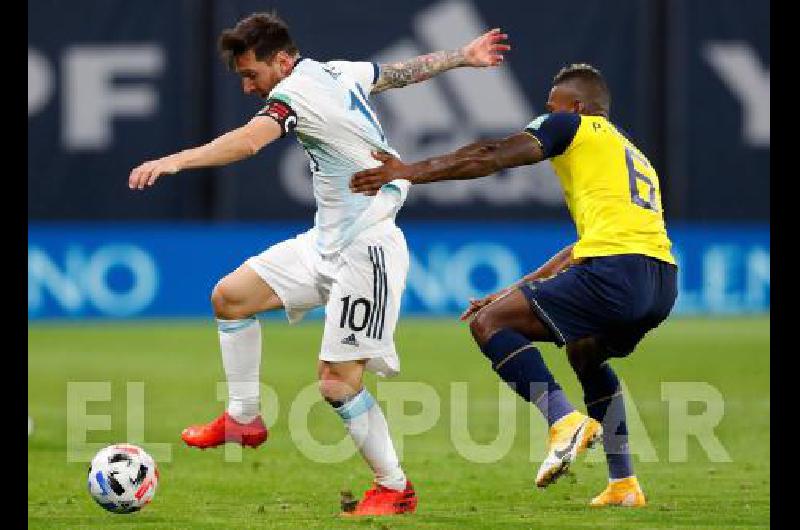 Lionel Messi marcÃ³ el gol en la victoria de la Argentina en La Bombonera 