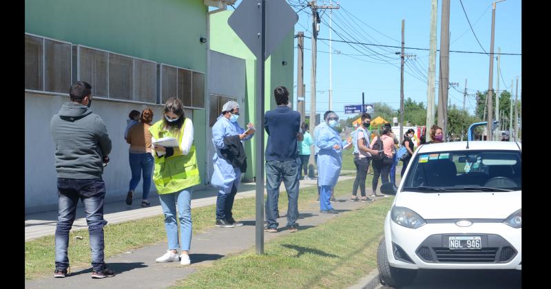 Covid- continuacutea en dos sedes de Olavarriacutea el operativo RTA