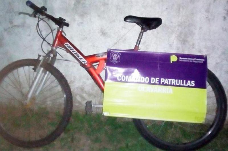 Intentoacute robar una bicicleta pero fue descubierto