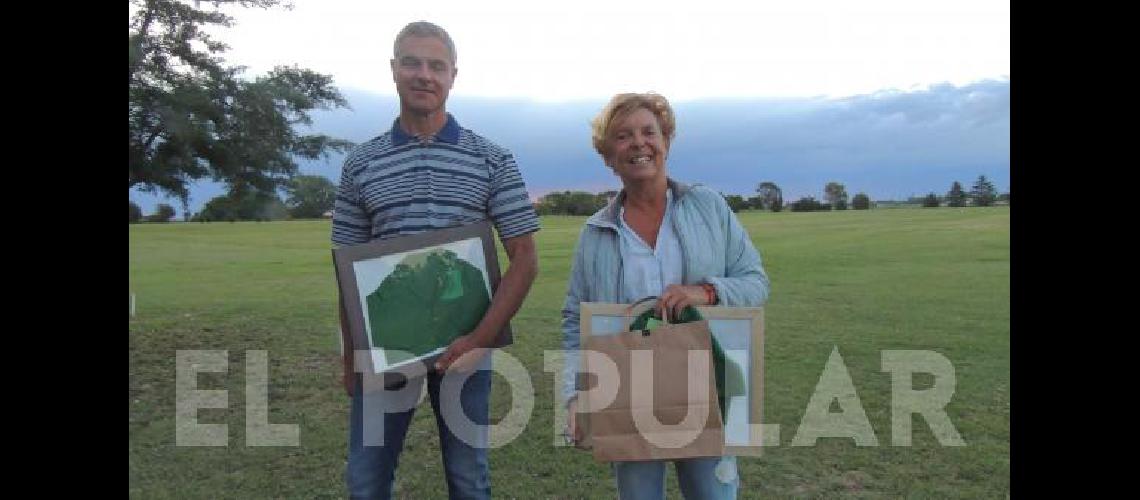 Esteban Carbone y MÃ³nica Segura se adjudicaron el MÃster de golf en La Madrid 