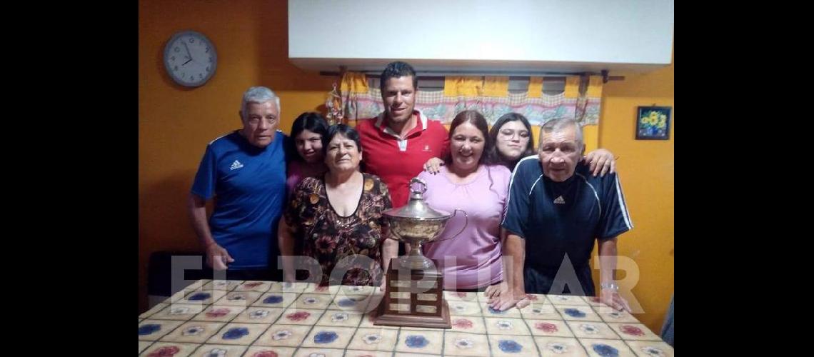 Alberto Duarte se coronÃ³ campeÃ³n y lo festejÃ³ con su familia 