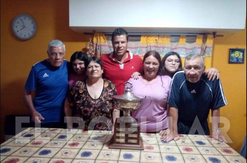 Alberto Duarte se coronÃ³ campeÃ³n y lo festejÃ³ con su familia 