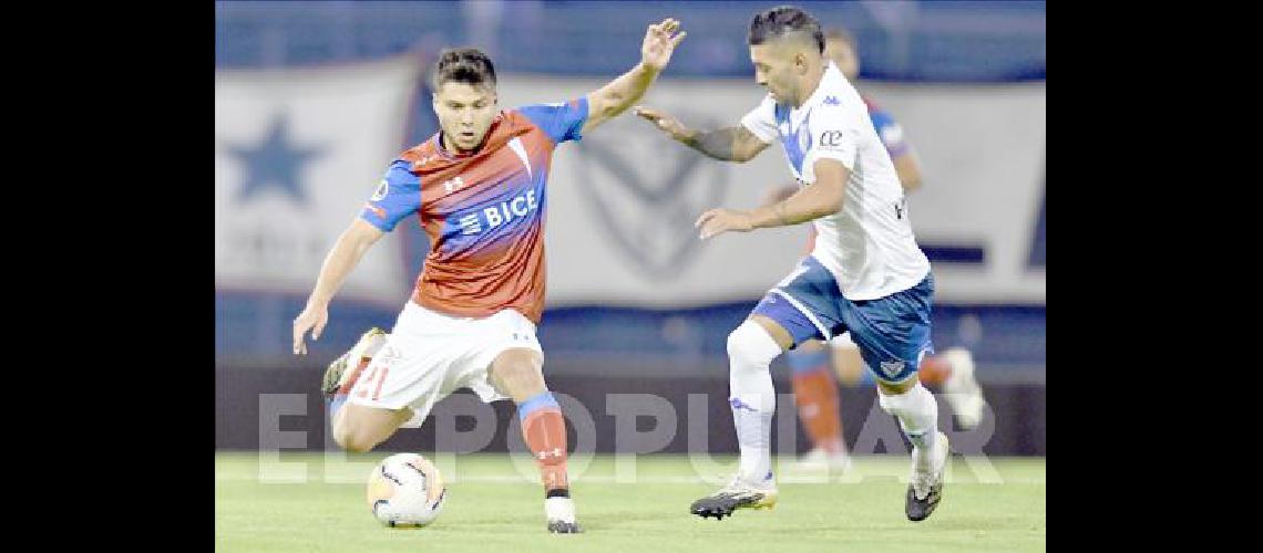 Lucas Janson fue titular en el equipo argentino 